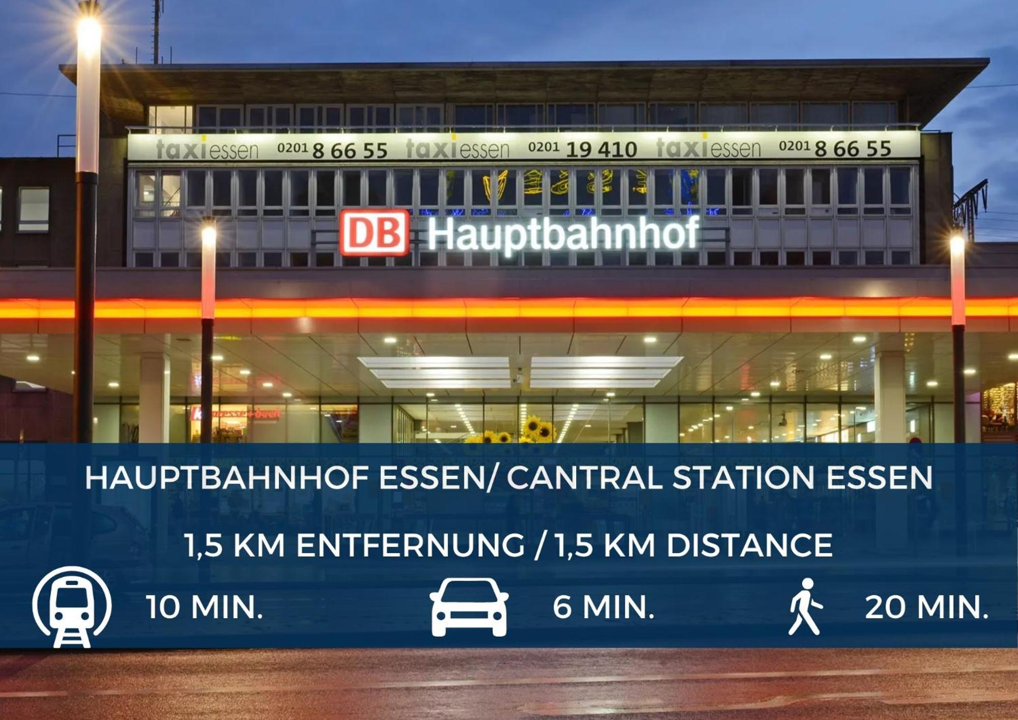 Rtr Essen - Fuer Bis Zu 8 Personen - Voll Ausgestattet - Zentral Limbecker Platz - Messe - Uniklinikum - Smart Tv - Modern 아파트 외부 사진